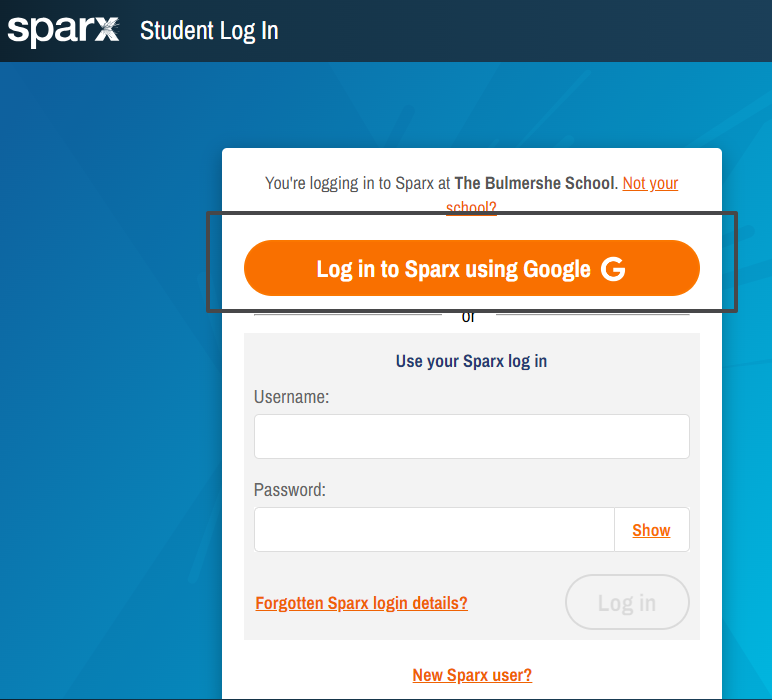 Sparx Maths Login