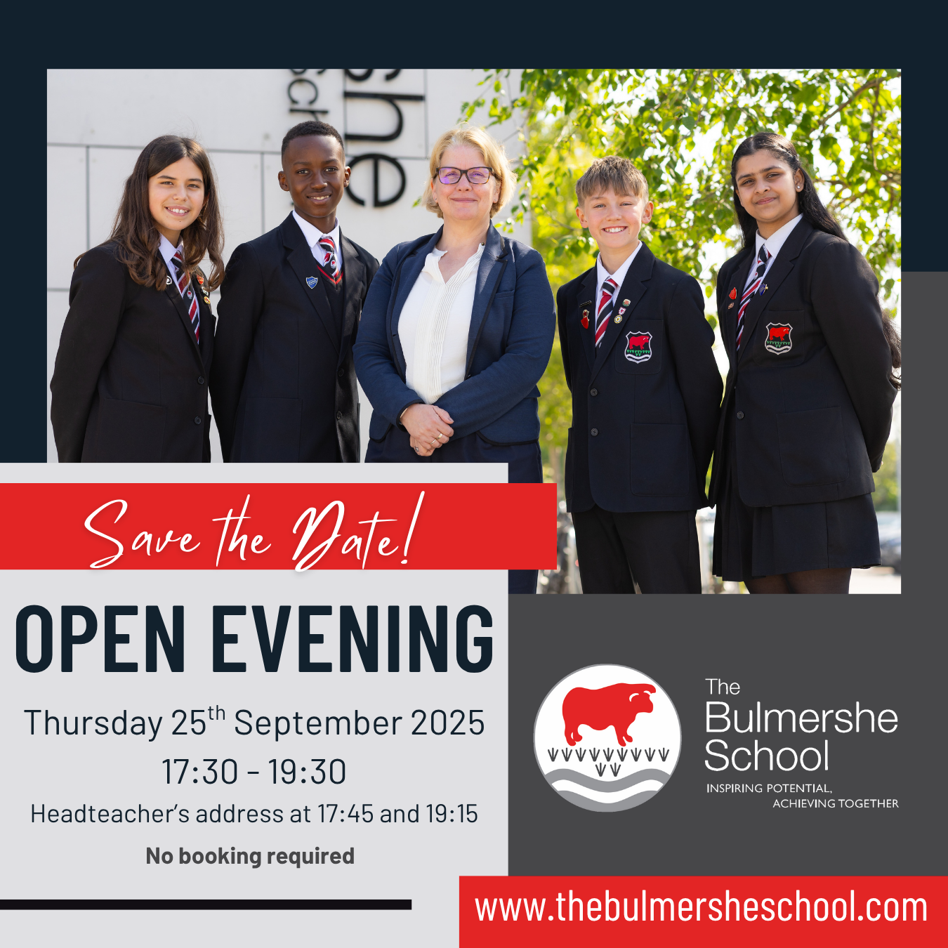 Save the Date   Open Evening 2025